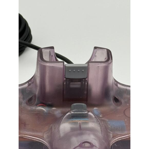 Nintendo N64 Clear Atomic purple Controller OEM Funtastic Loose Stick Tested - Picture 5 of 7